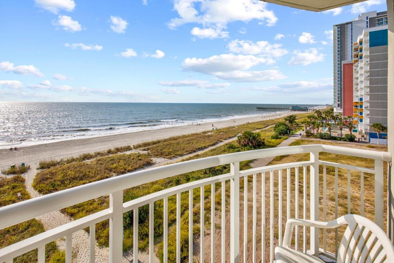 Oceanfront Condo With Private Balcony マートルビーチ エクステリア 写真